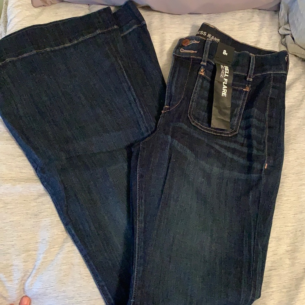 Express Bell Flare Jeans NWT in size 8R